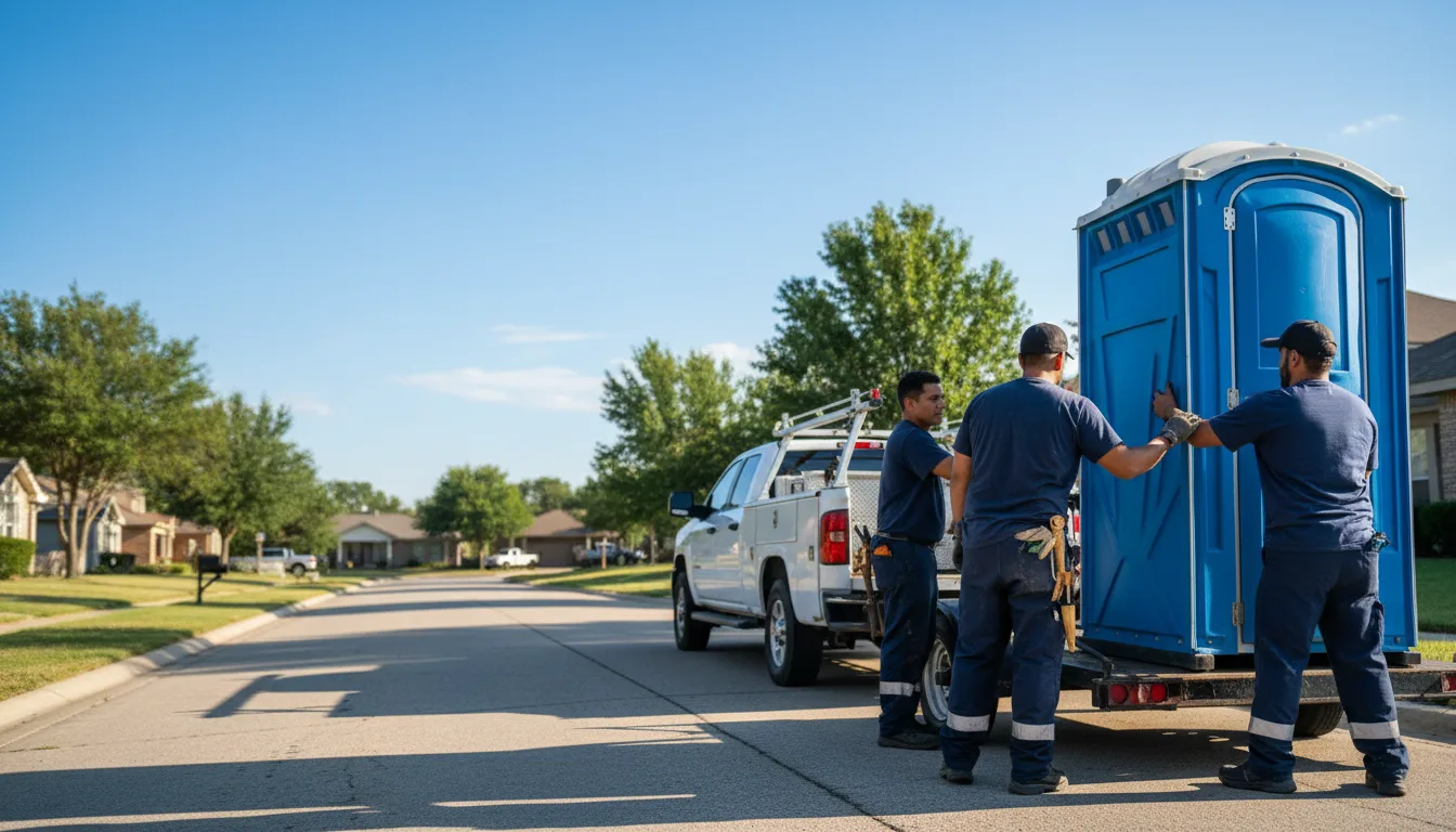 Portable Toilet Rental in Harpersville, AL near me